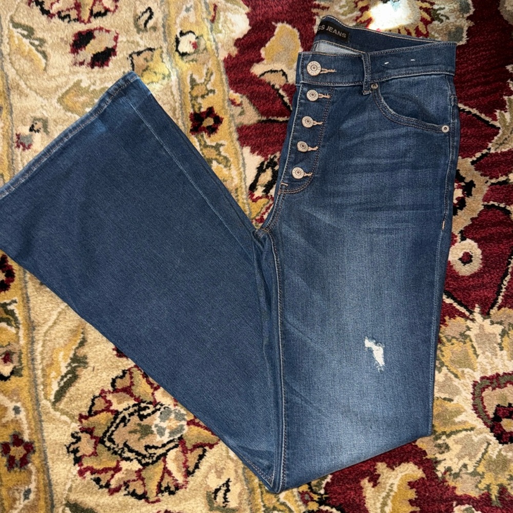Express High Rise Bell Flare